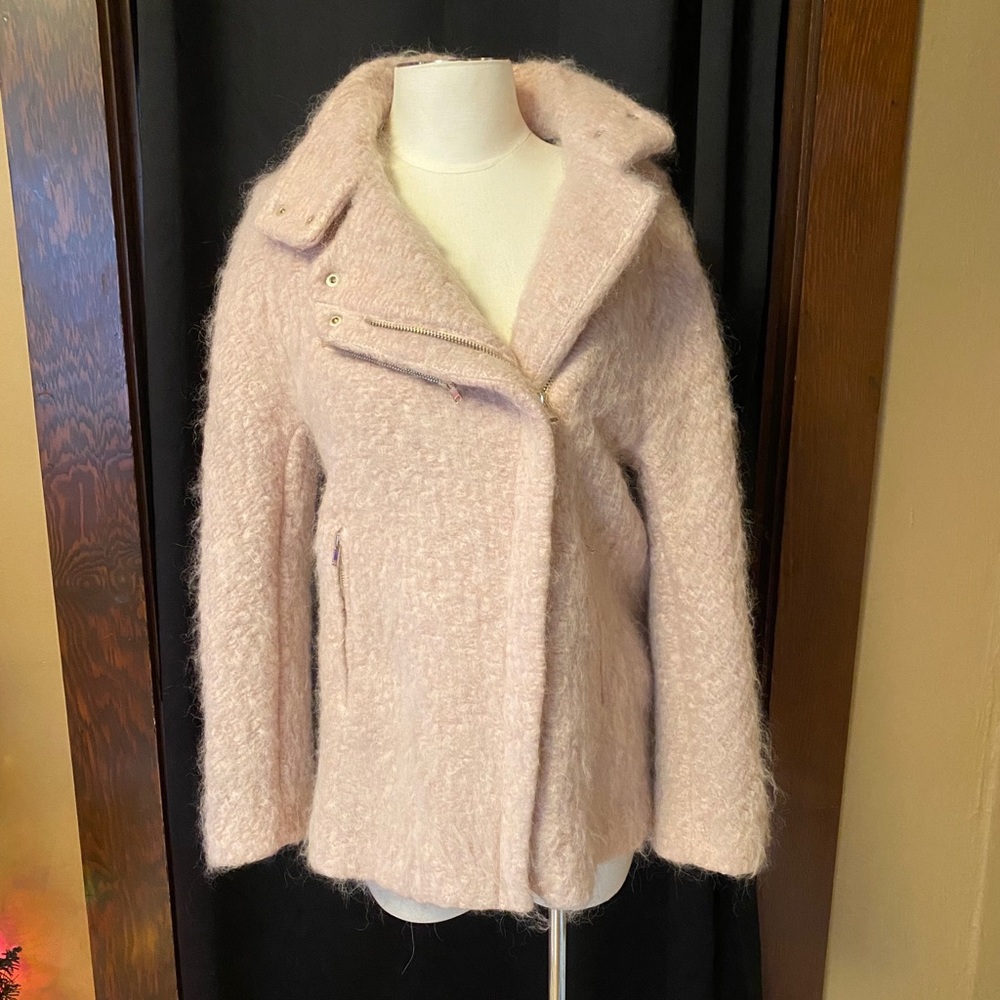 NWT Fuzzy Zara Coat